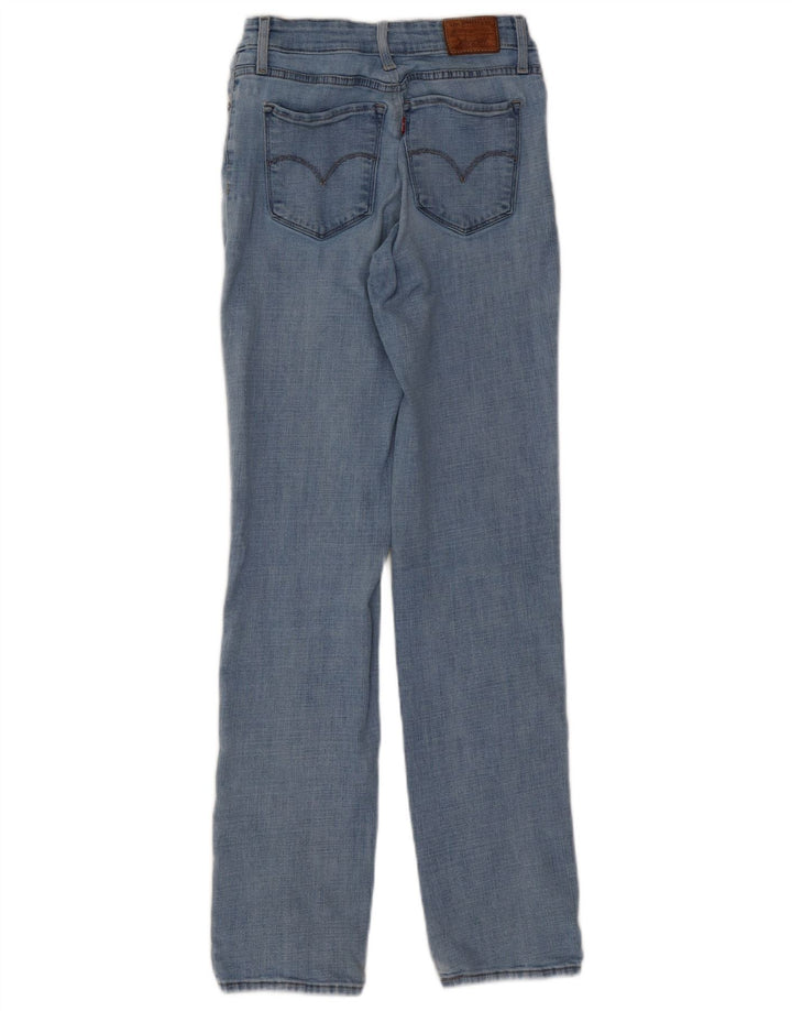Γυναικείο τζιν LEVI'S ίσιο W29 L32 Μπλε βαμβακερό