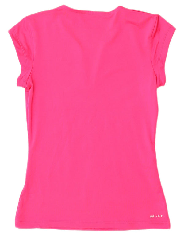 Γυναικείο T-shirt Nike Dri Fit Top UK 8 Small Pink