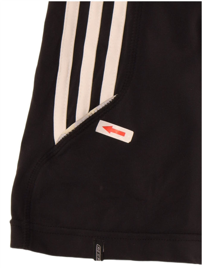 Γυναικείο αθλητικό σορτς Adidas UK 12 μεσαίο μαύρο νάιλον