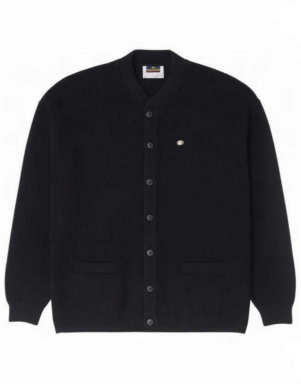 Il Granchio Ανδρική ζακέτα πουλόβερ XL Navy Blue Wool