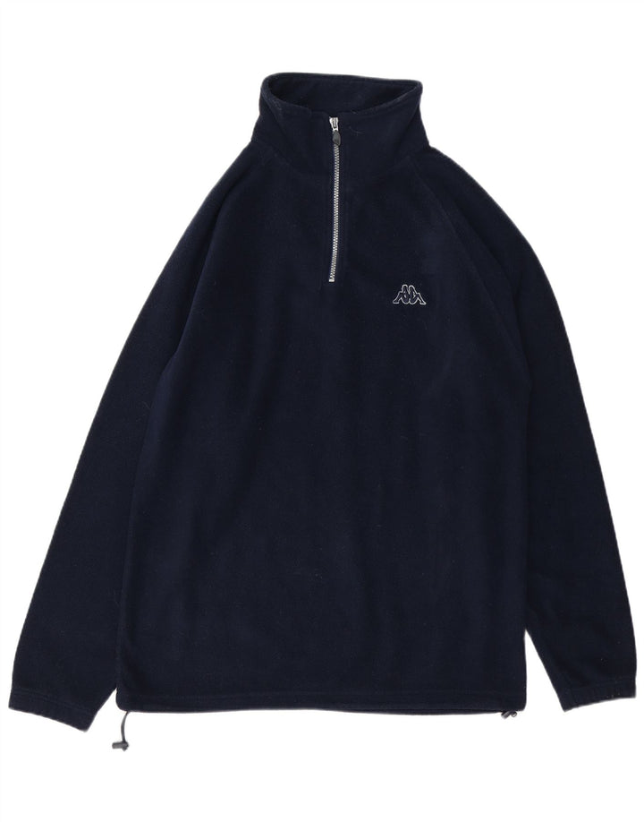 KAPPA Ανδρικό φερμουάρ Fleece Jumper Medium Navy Blue