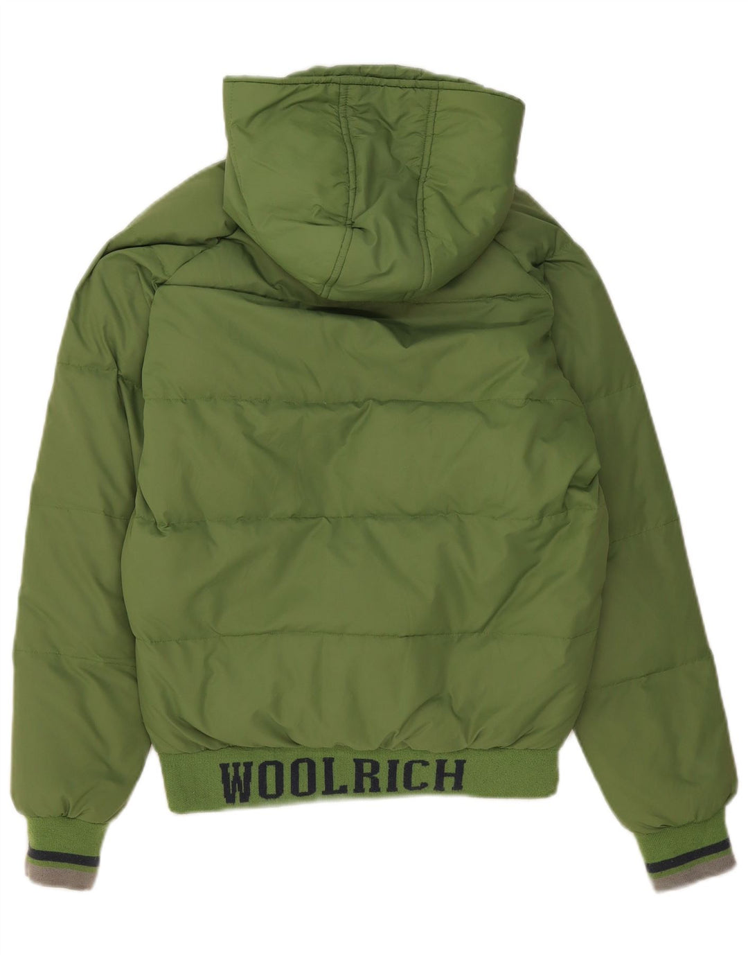 Woolrich Boys Graphic Hooded Jacket με επένδυση 13-14 Years Green