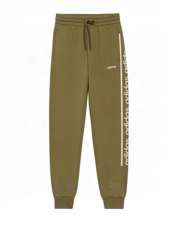 New Balance Womens Graphic Tracksuit Trousers Joggers UK 8/10 Small Khaki