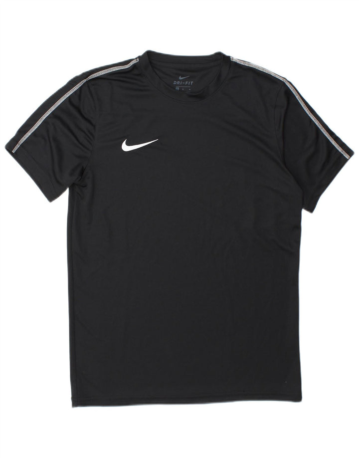 Ανδρικό μπλουζάκι Nike Dri Fit, μεσαίο μαύρο