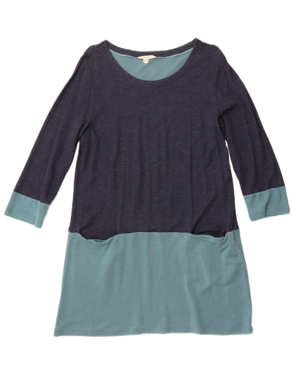 WHITE STUFF Γυναικείο φόρεμα A-Line UK 16 Large Navy Blue Colourblock