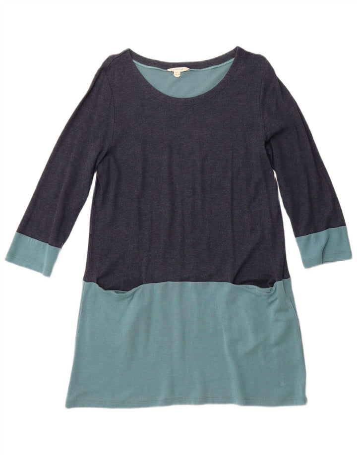 WHITE STUFF Γυναικείο φόρεμα A-Line UK 16 Large Navy Blue Colourblock