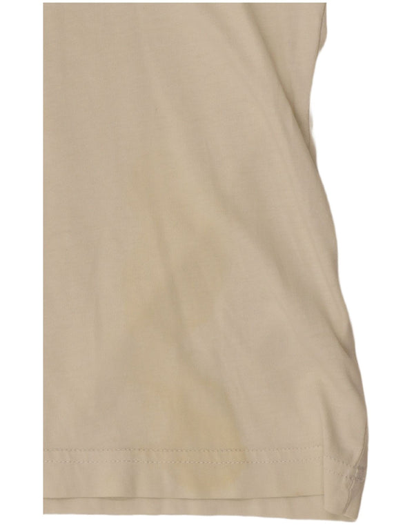 Γυναικείο γραφικό μπλουζάκι Reebok Top UK 20/22 XL Λευκό βαμβακερό