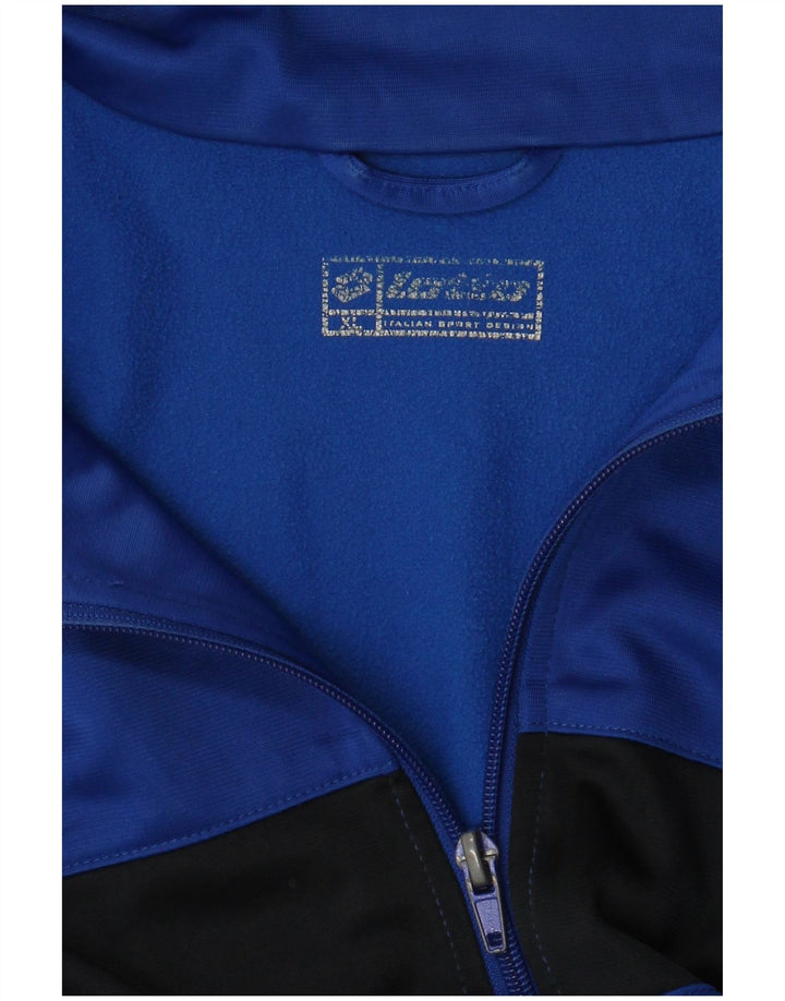Ανδρική φόρμα Lotto Top Jacket XL Blue Colourblock