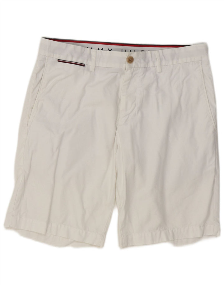 Tommy Hilfiger Ανδρικό σορτς Chino Brooklyn W32 Μεσαίο λευκό βαμβακερό