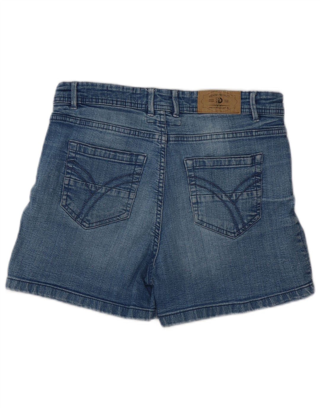Γυναικείο τζιν σορτς Dack's Slim Fit IT 46 μεγάλο W30 μπλε βαμβακερό