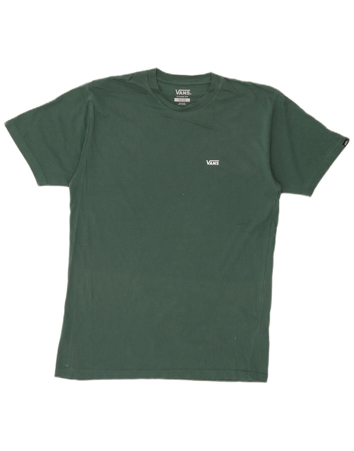 Ανδρικό μπλουζάκι VANS Classic Fit Top Μεσαίο πράσινο βαμβακερό