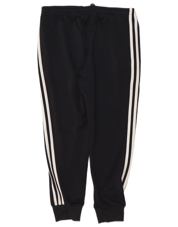 Γυναικεία αθλητική φόρμα ADIDAS Παντελόνι Joggers UK 12 Medium Μαύρο Πολυεστέρας