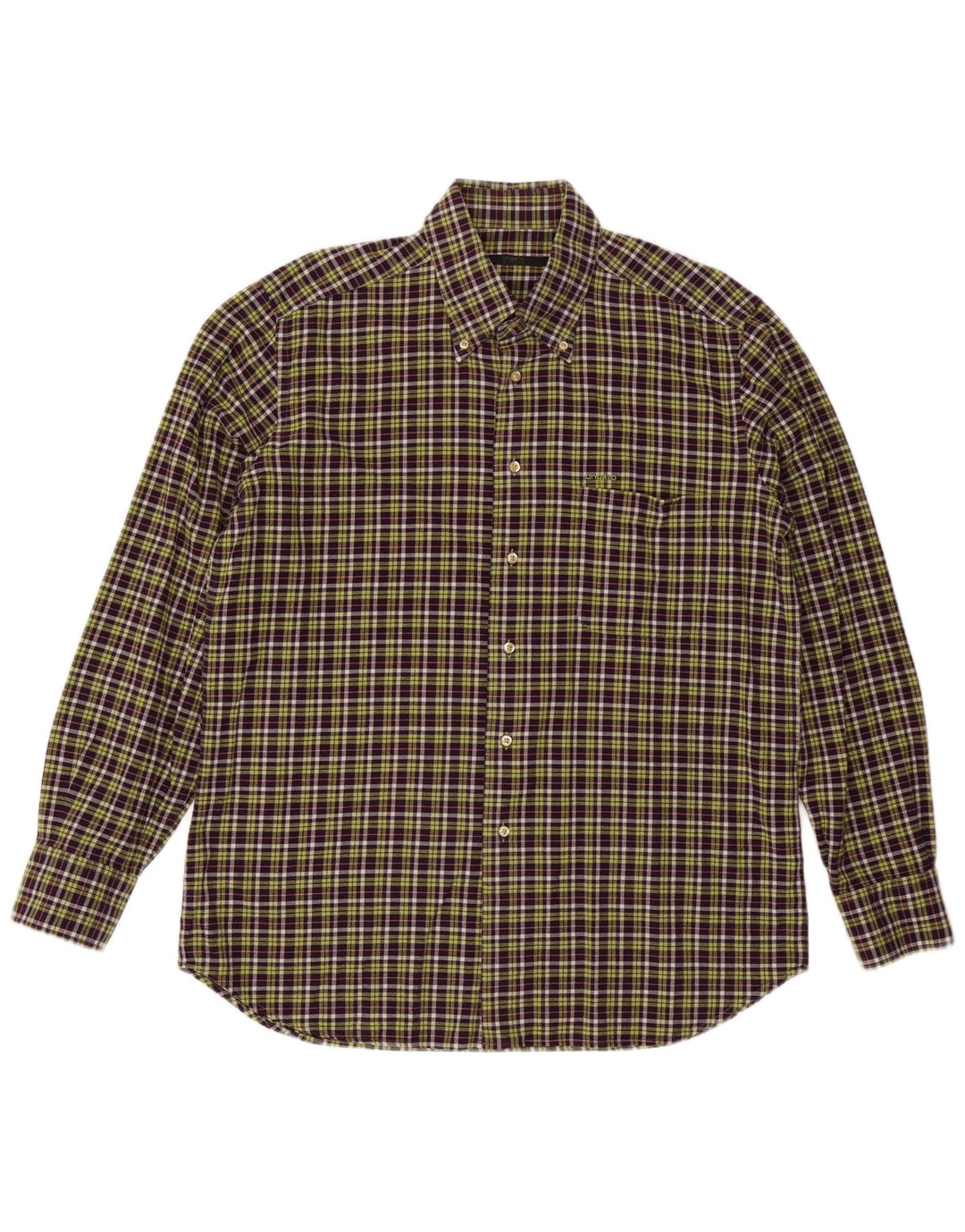 Ανδρικό πουκάμισο UNGARO 43 17 XL Purple Check