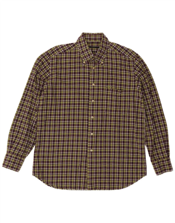 Ανδρικό πουκάμισο UNGARO 43 17 XL Purple Check