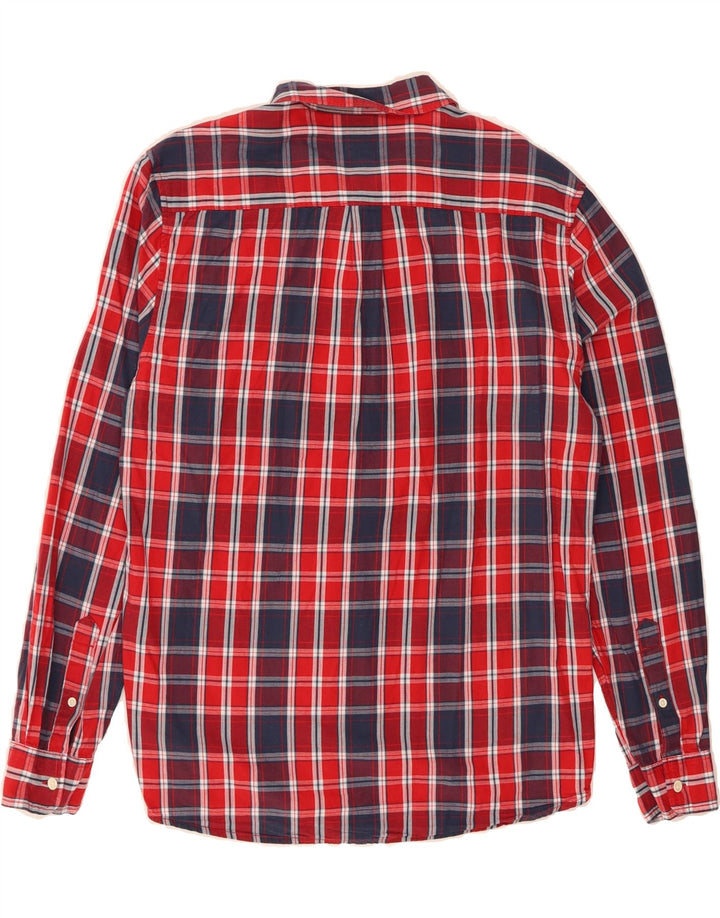 WRANGLER Mens Regular Fit Shirt Medium Red Check Cotton Vintage Wrangler and Second-Hand Wrangler from Messina Hembry 