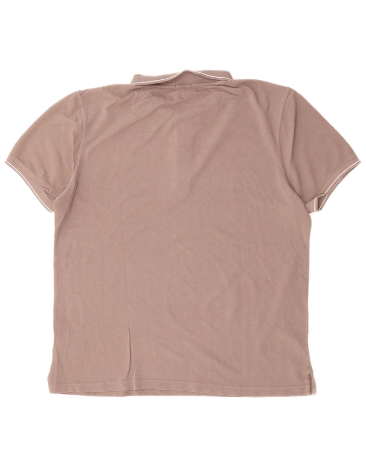 Ανδρικό πουκάμισο πόλο BLAUER XL Γκρι βαμβακερό