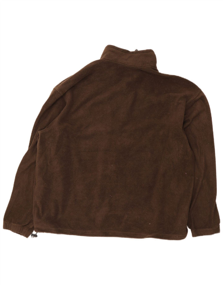 Columbia Ανδρικό Fleece Jacket UK 44 2XL καφέ πολυεστέρας
