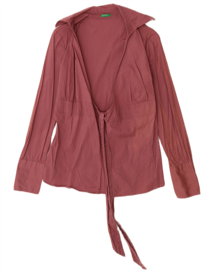 Γυναικεία μπλούζα Benetton UK 8 Small Pink