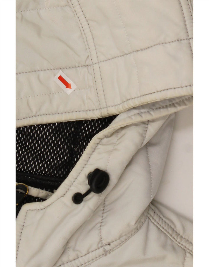 Γυναικείο μπουφάν REFRIGIWEAR με κουκούλα Bomber UK 14 Medium White Polyamide