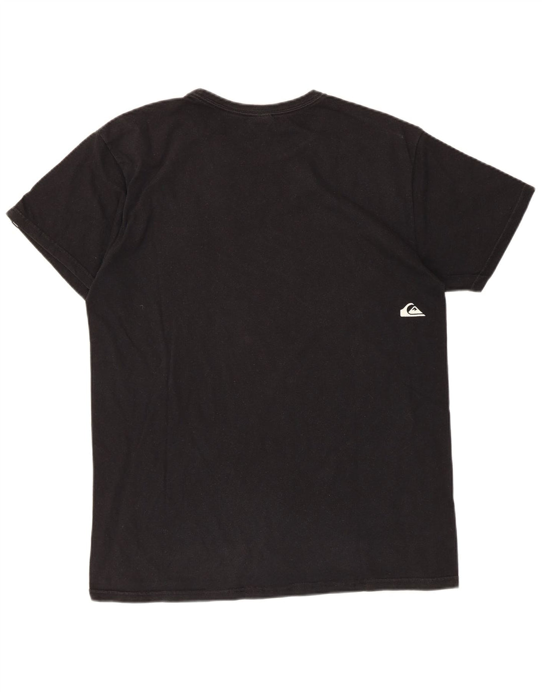 Ανδρικό γραφικό μπλουζάκι Quiksilver Top Μεσαίο μαύρο βαμβακερό