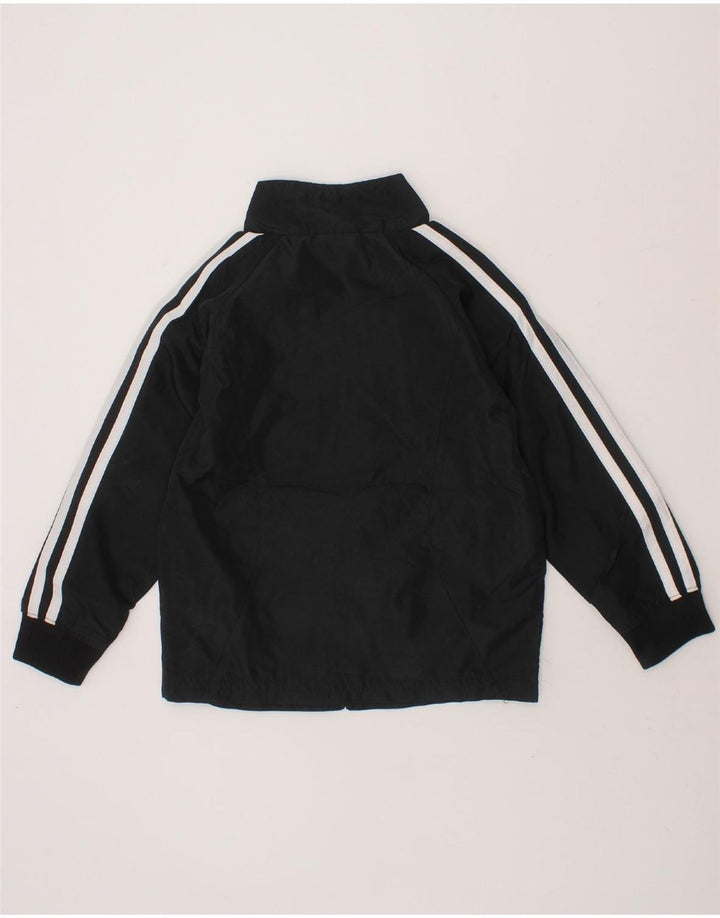 ADIDAS Boys Tracksuit Top Jacket 2-3 Years Black Polyester Vintage Adidas and Second-Hand Adidas from Messina Hembry 