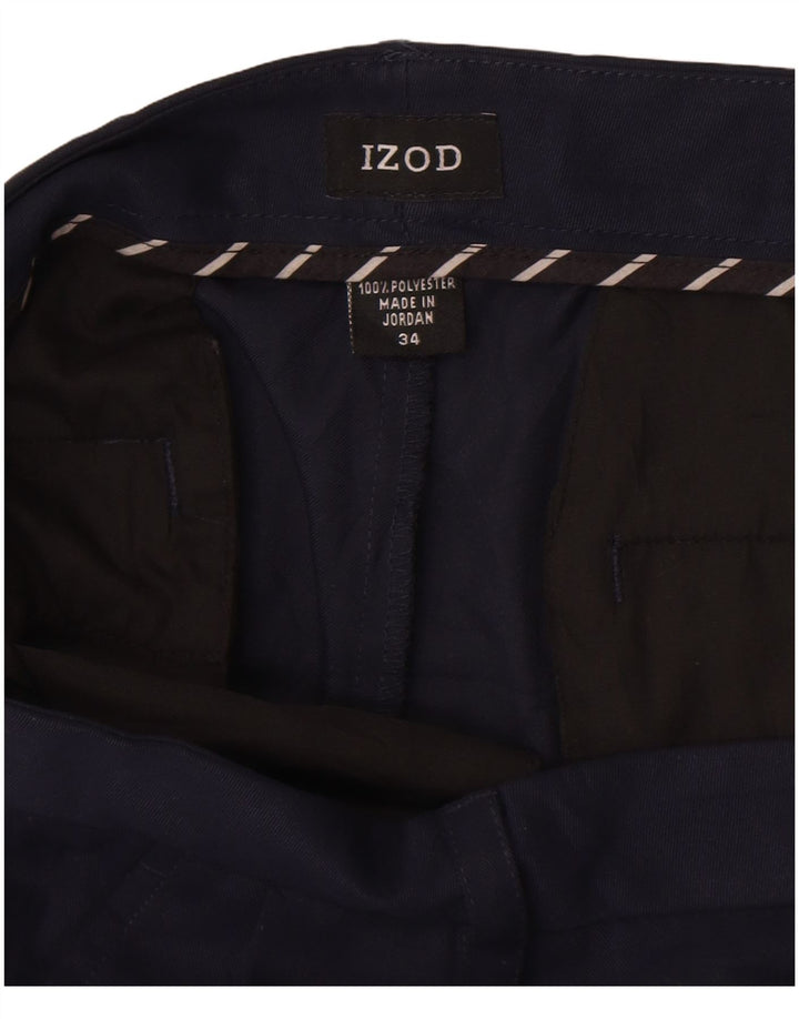 Izod Ανδρικό σορτς Chino W34 Large Navy Blue Polyester