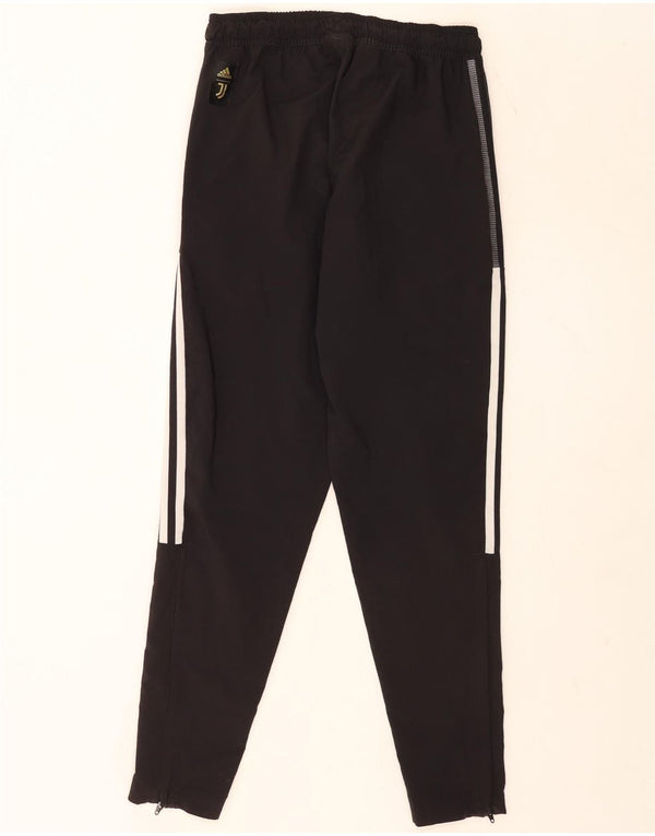 Γυναικεία αθλητική φόρμα Adidas Juventus Παντελόνι UK 8 Small Black Polyester