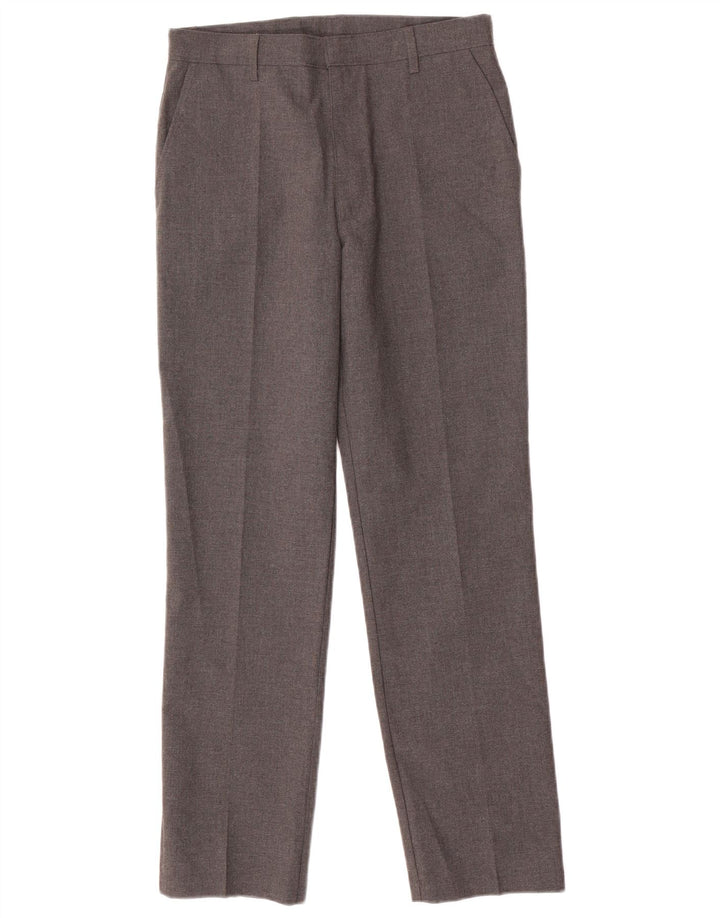 Marks & Spencer Boys Suit Παντελόνι 12-13 ετών W28 L28 Grey Polyester