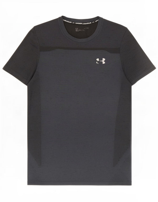 Ανδρικό T-Shirt Under Armour Top Medium Black Flecked