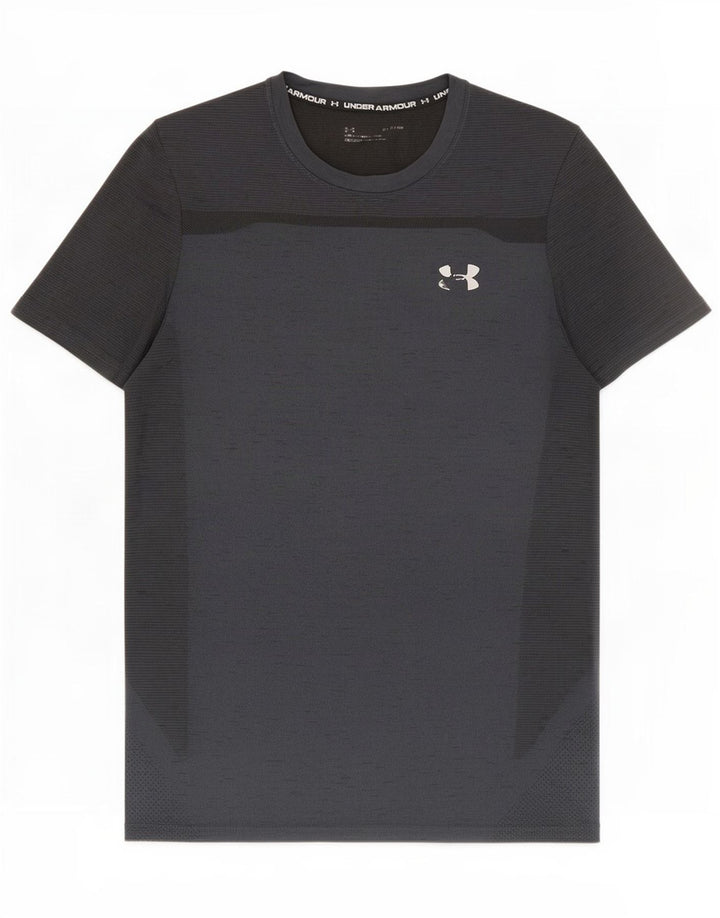 Ανδρικό T-Shirt Under Armour Top Medium Black Flecked