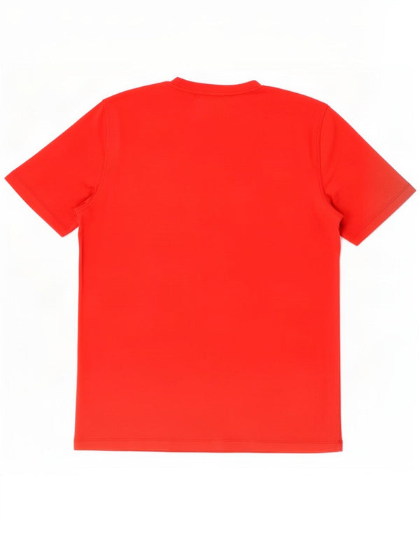 Ανδρικό γραφικό T-Shirt Hugo Boss Top μεγάλο κόκκινο βαμβακερό