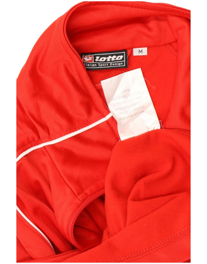 Γυναικεία αθλητική φόρμα LOTTO Top Jacket UK 14 Medium Red Colourblock Polyester