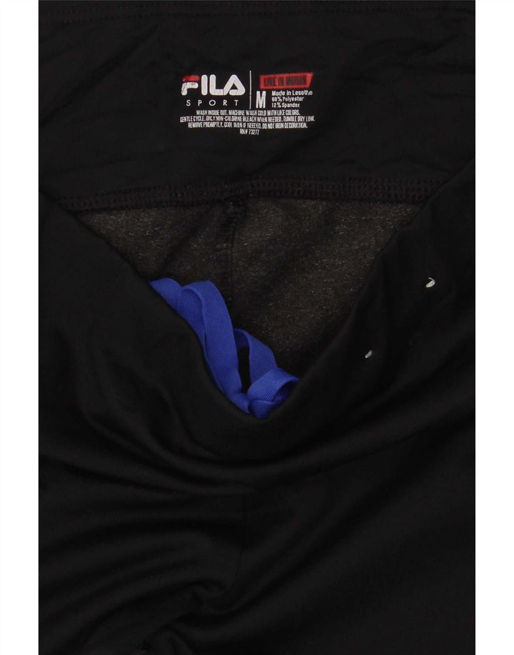 Fila Γυναικεία κολάν Capri UK 14 Medium Black Colourblock Polyester