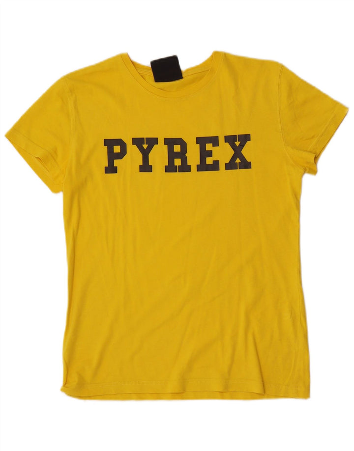 Γραφικό T-Shirt Pyrex Boys Top 13-14 ετών Κίτρινο