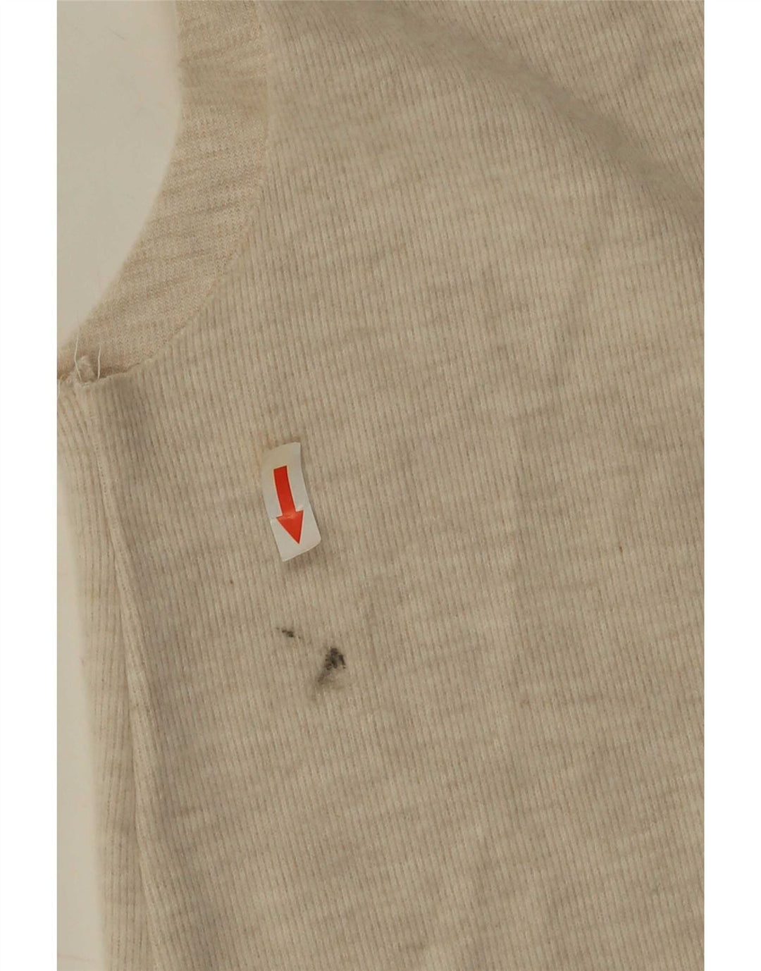 Zara Γυναικείο Γιλέκο Tank Top UK 14 Large Beige Polyester