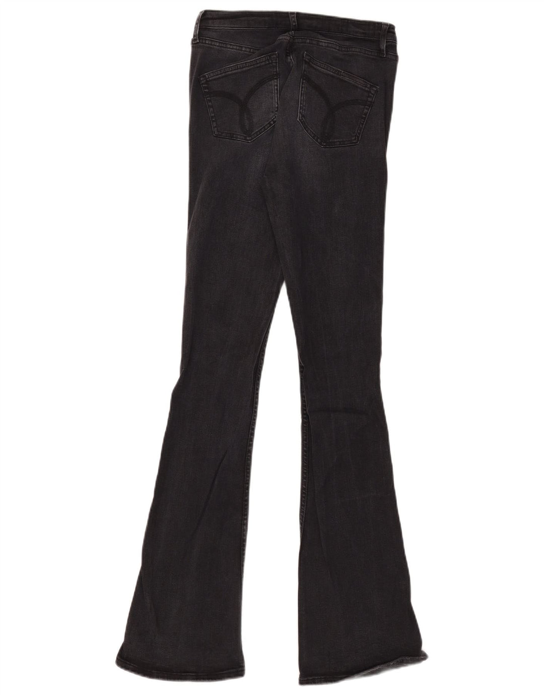 Calvin Klein Γυναικείο Slim Bootcut Jeans W28 L32 Μαύρο Lyocell