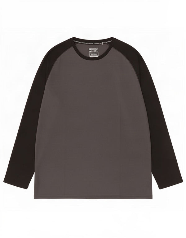 Mountain Warehouse Ανδρικό IsoCool Top Μακρύ μανίκι 2XL Γκρι Colourblock
