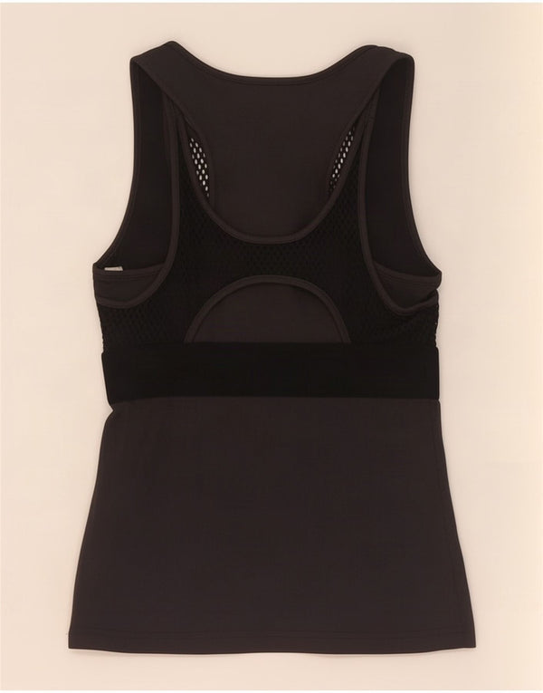 Adidas Womens Climalite Vest Top UK 4/6 XS Black Polyester
