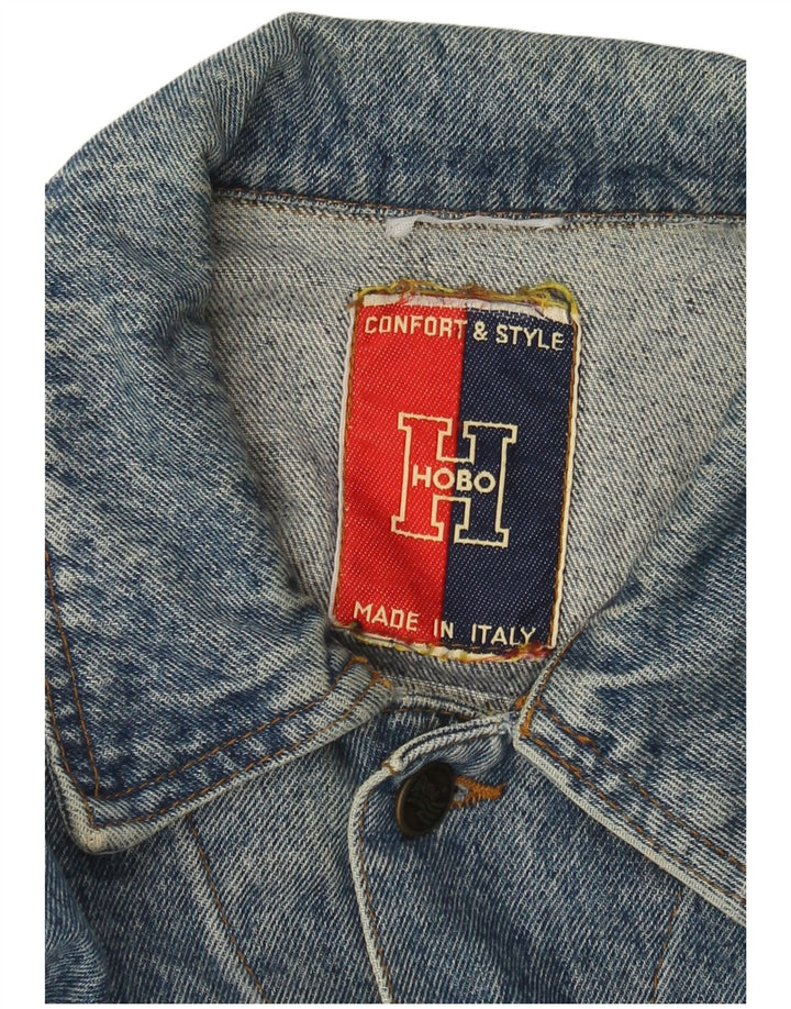 Vintage Ανδρικό Τζιν Μπουφάν UK 40 Large Blue