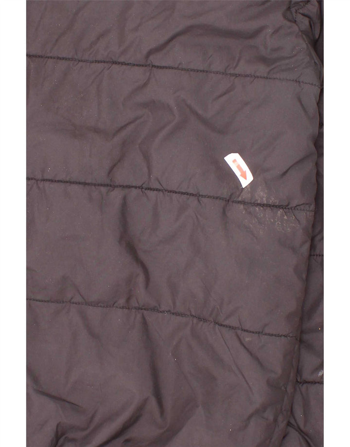 Puma Boys Graphic Padded Jacket 9-10 Years Black Polyester