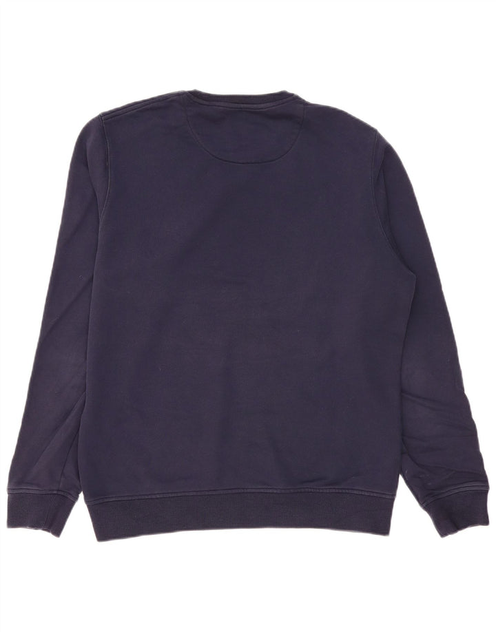 Ανδρικό φούτερ Lyle & Scott Jumper Large Navy Blue Cotton