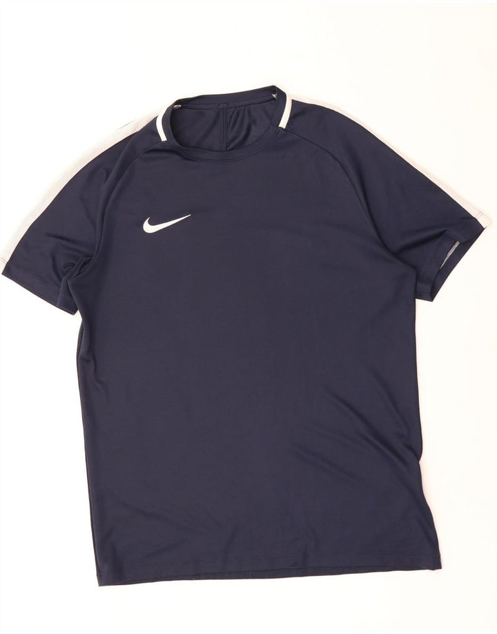 Ανδρικό μπλουζάκι NIKE Dri Fit Top μεγάλο μπλε μπλε χρώματος πολυεστέρας
