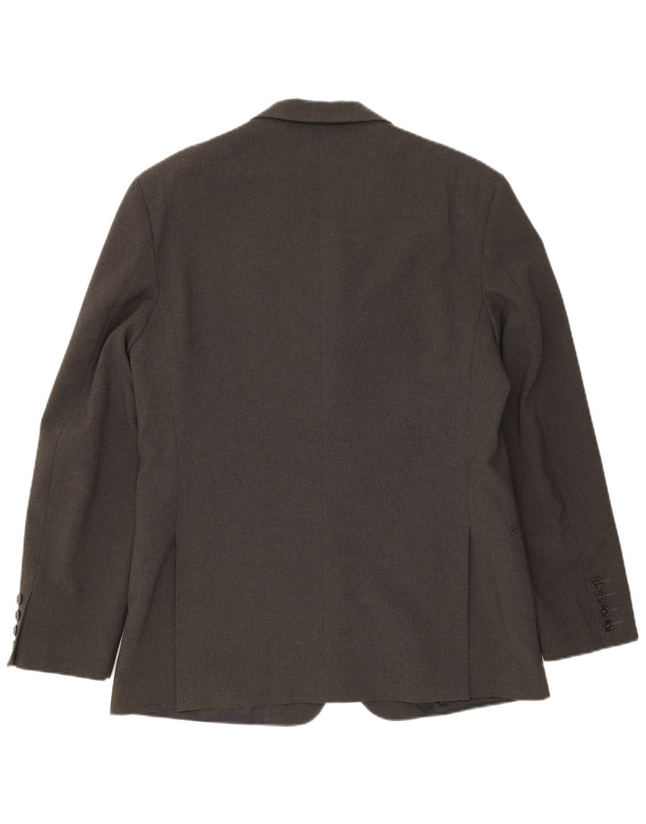 Ανδρικό τζάκετ Sisley με 4 κουμπιά, IT 50 Large Grey Polyester