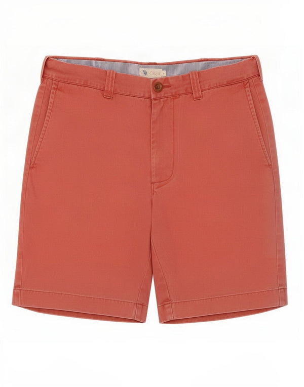 J. Ανδρικό σορτς Chino Crew Medium W31 κόκκινο βαμβακερό