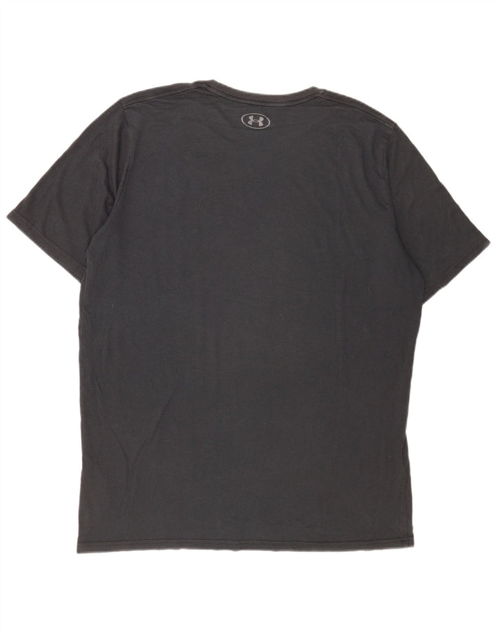 Under Armour Ανδρικό T-Shirt Top 2XL Μαύρο βαμβακερό