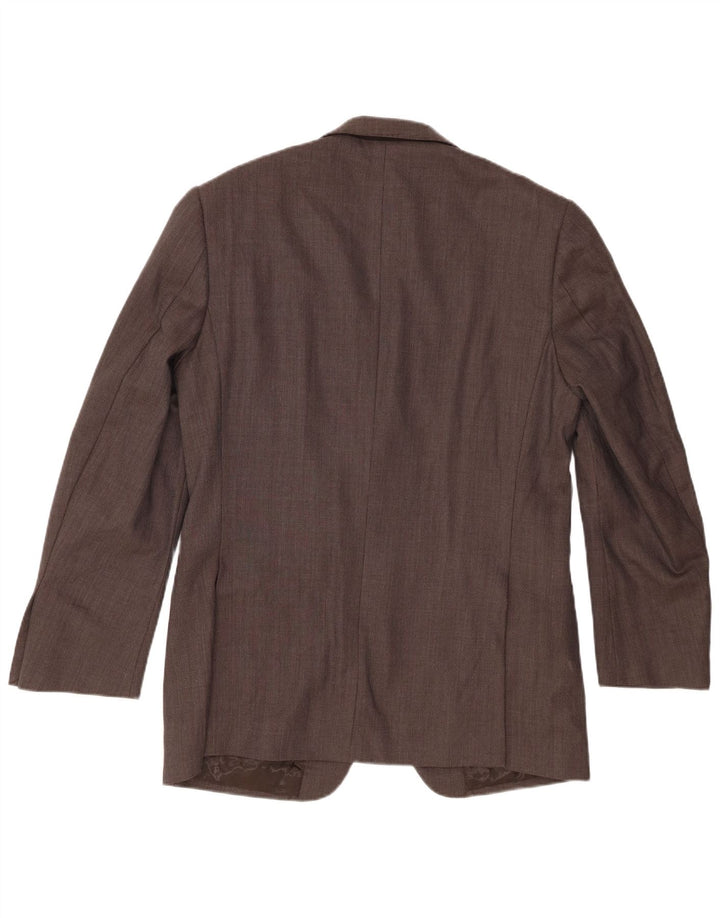 Marks & Spencer Ανδρικό σακάκι blazer UK 40 μεσαίου καφέ μαλλί