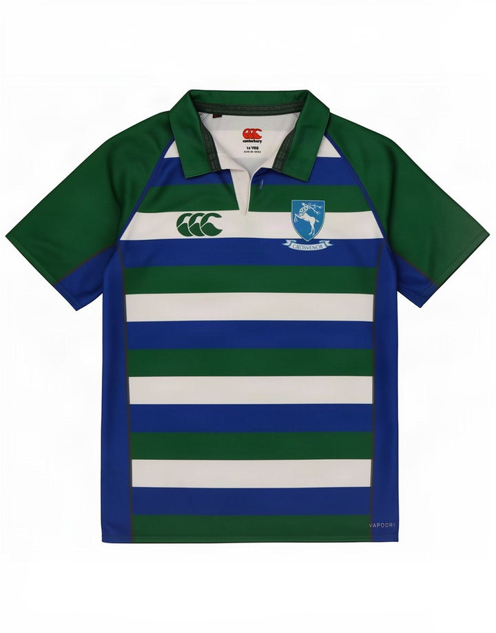 Canterbury Boys Polo πουκάμισο 13-14 ετών Πολύχρωμο ριγέ πολυεστέρα