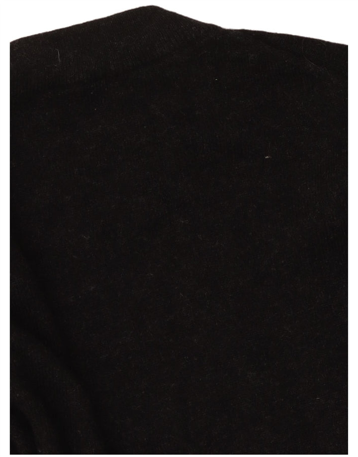 Γυναικείο πουλόβερ Cos Crew Neck Jumper UK 10 Small Black Wool