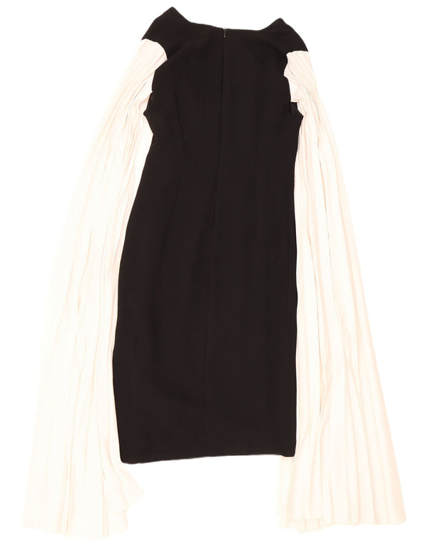 Γυναικείο φόρεμα με θήκη Karen Millen UK 14 Large Black Colorblock Viscose