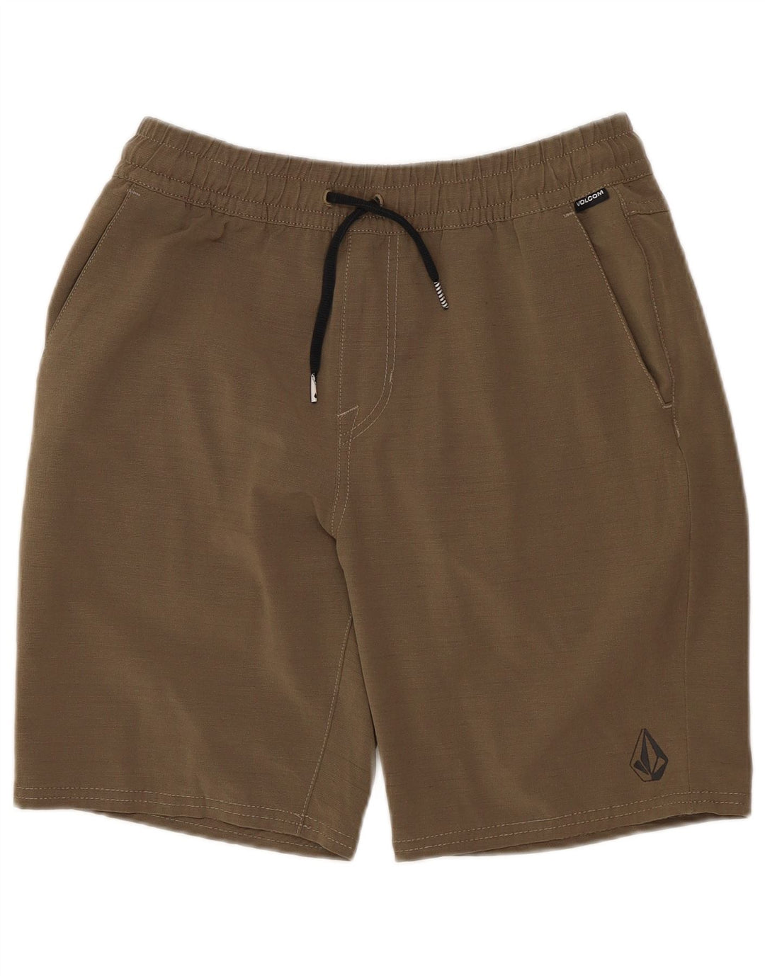 VOLCOM Boys Casual Short 11-12 Years Large W26 Khaki